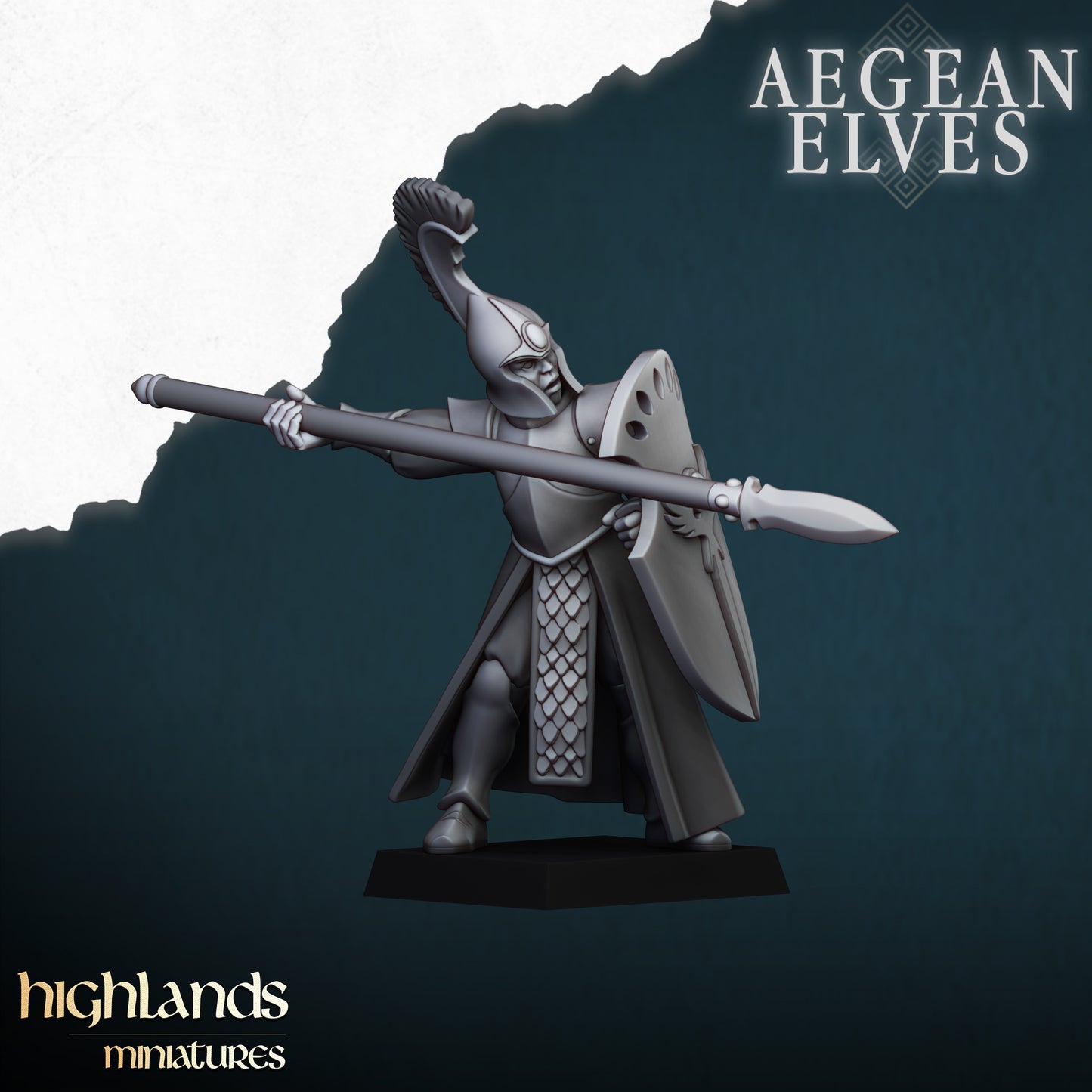 Elves Spearmen - Aegean Elves