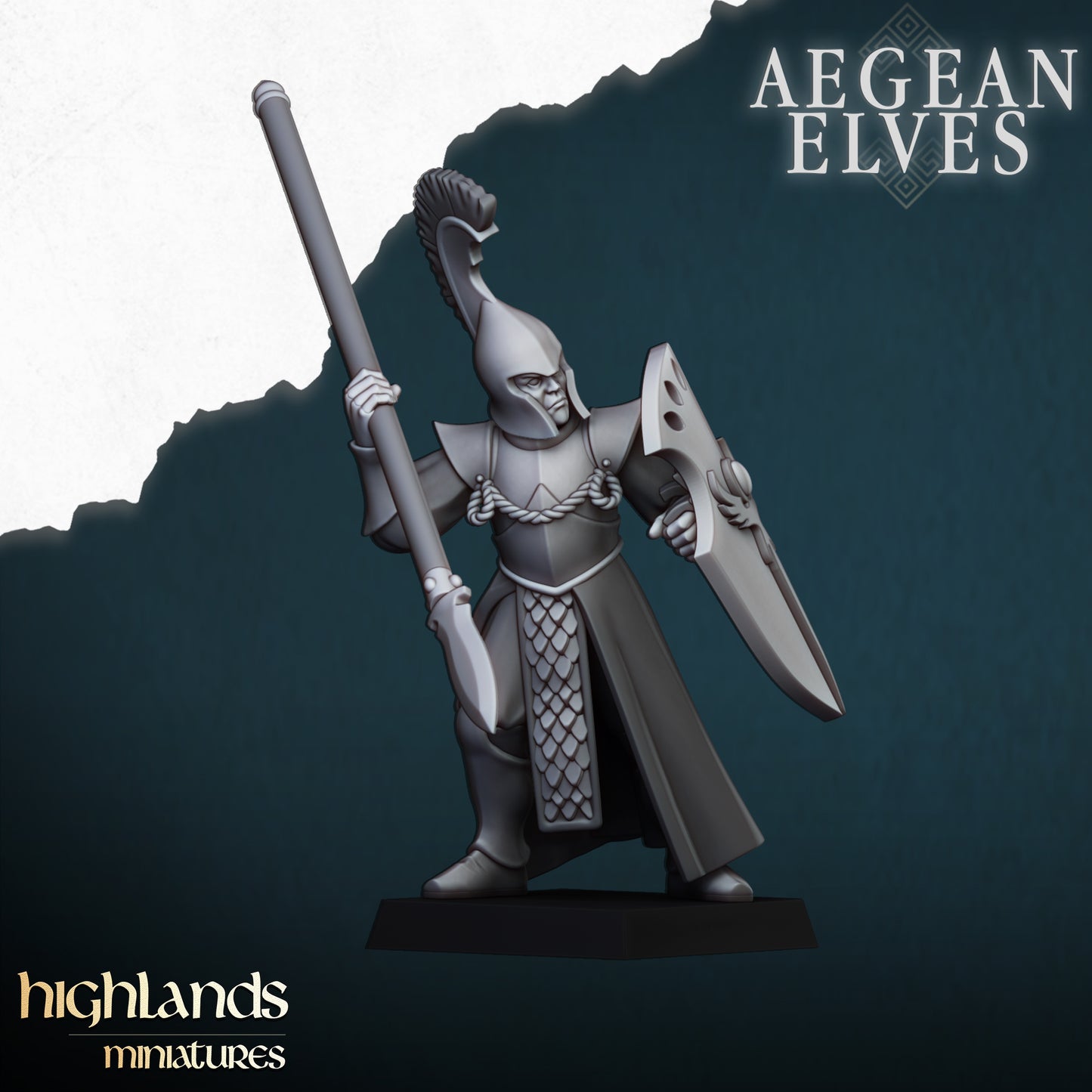 Elves Spearmen - Aegean Elves