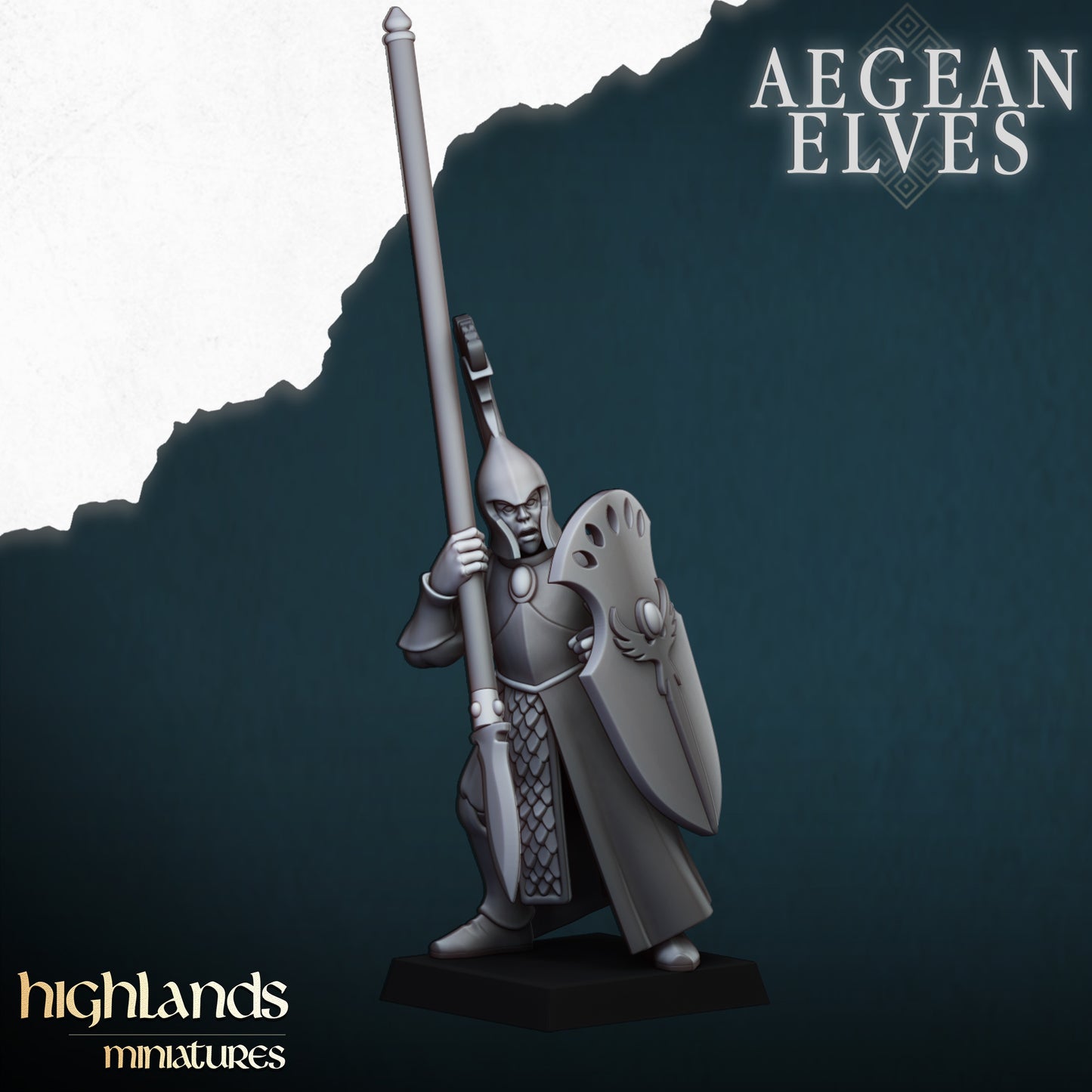 Elves Spearmen - Aegean Elves