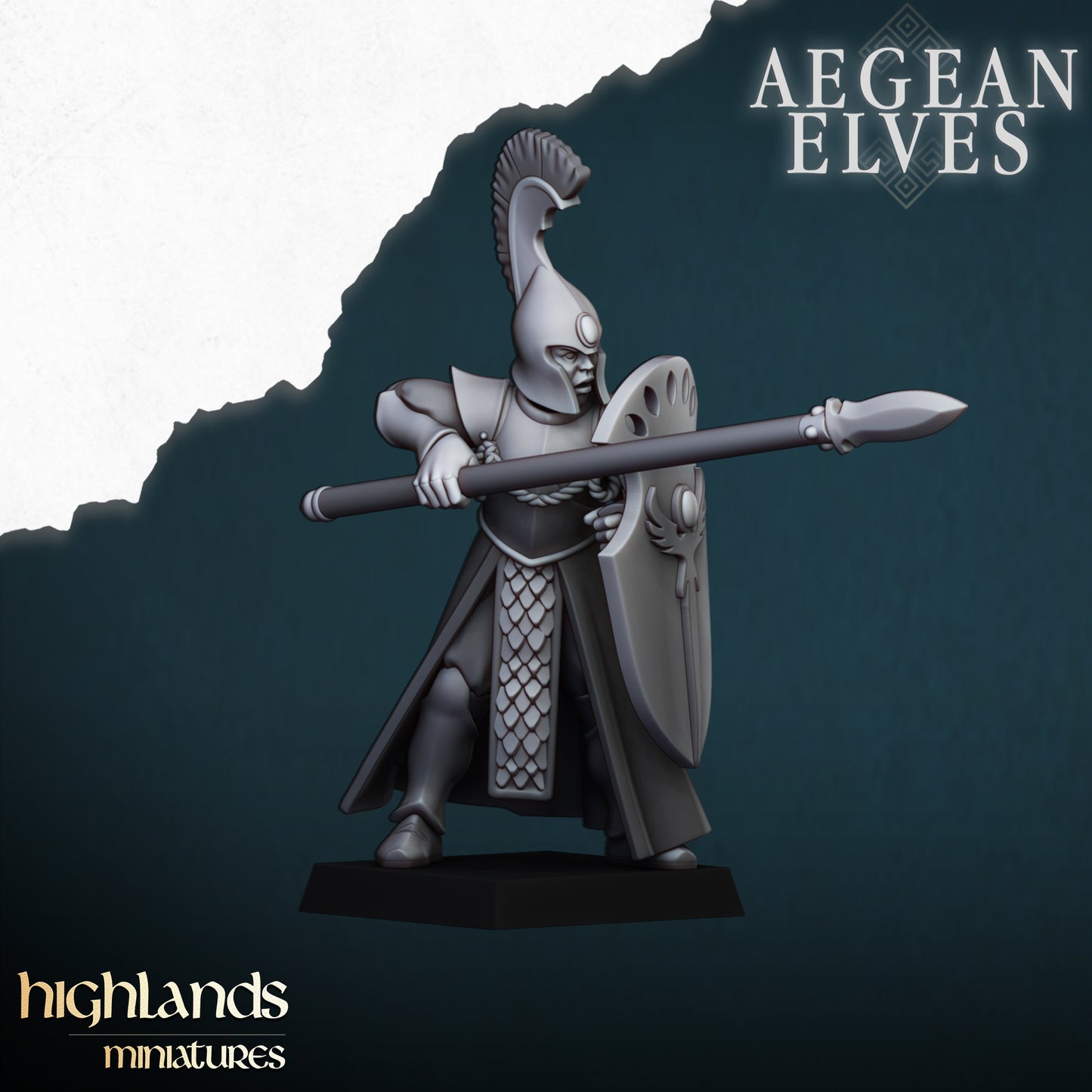 Elves Spearmen - Aegean Elves