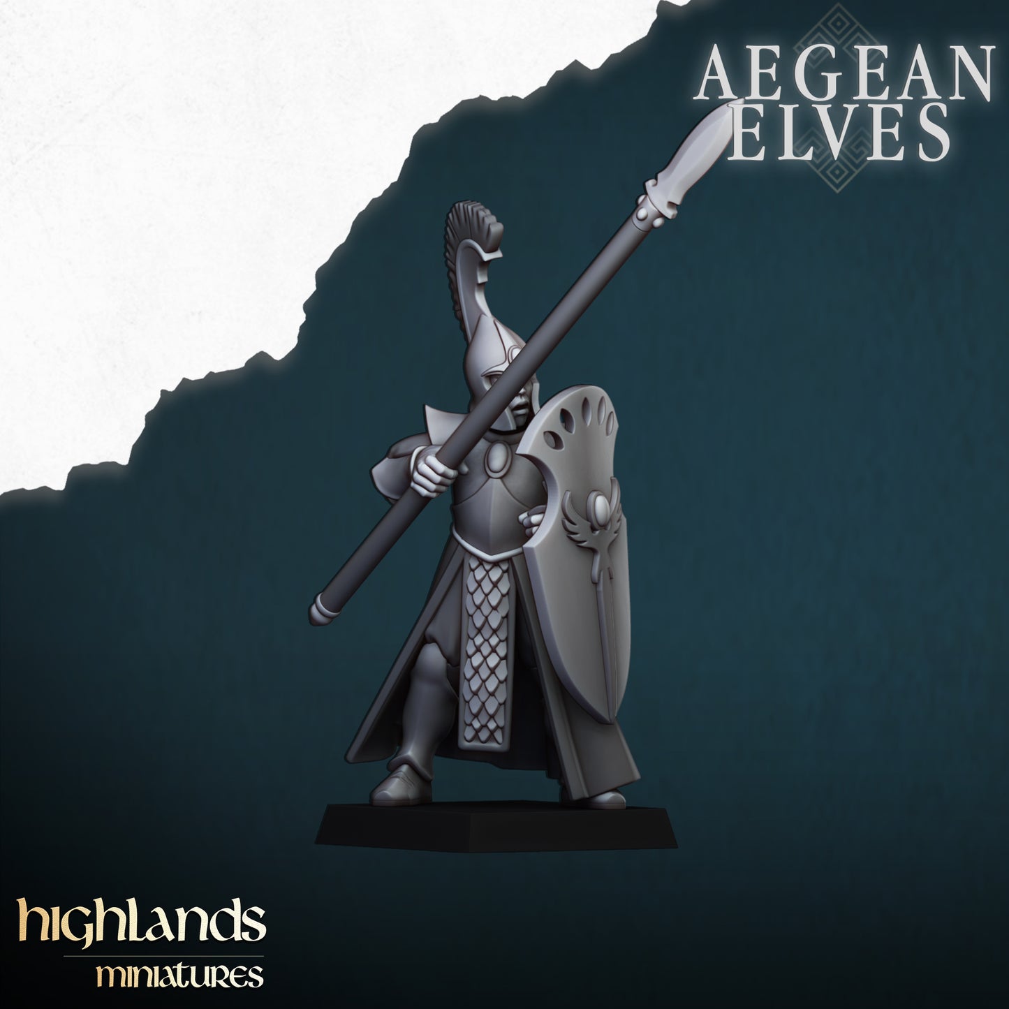 Elves Spearmen - Aegean Elves