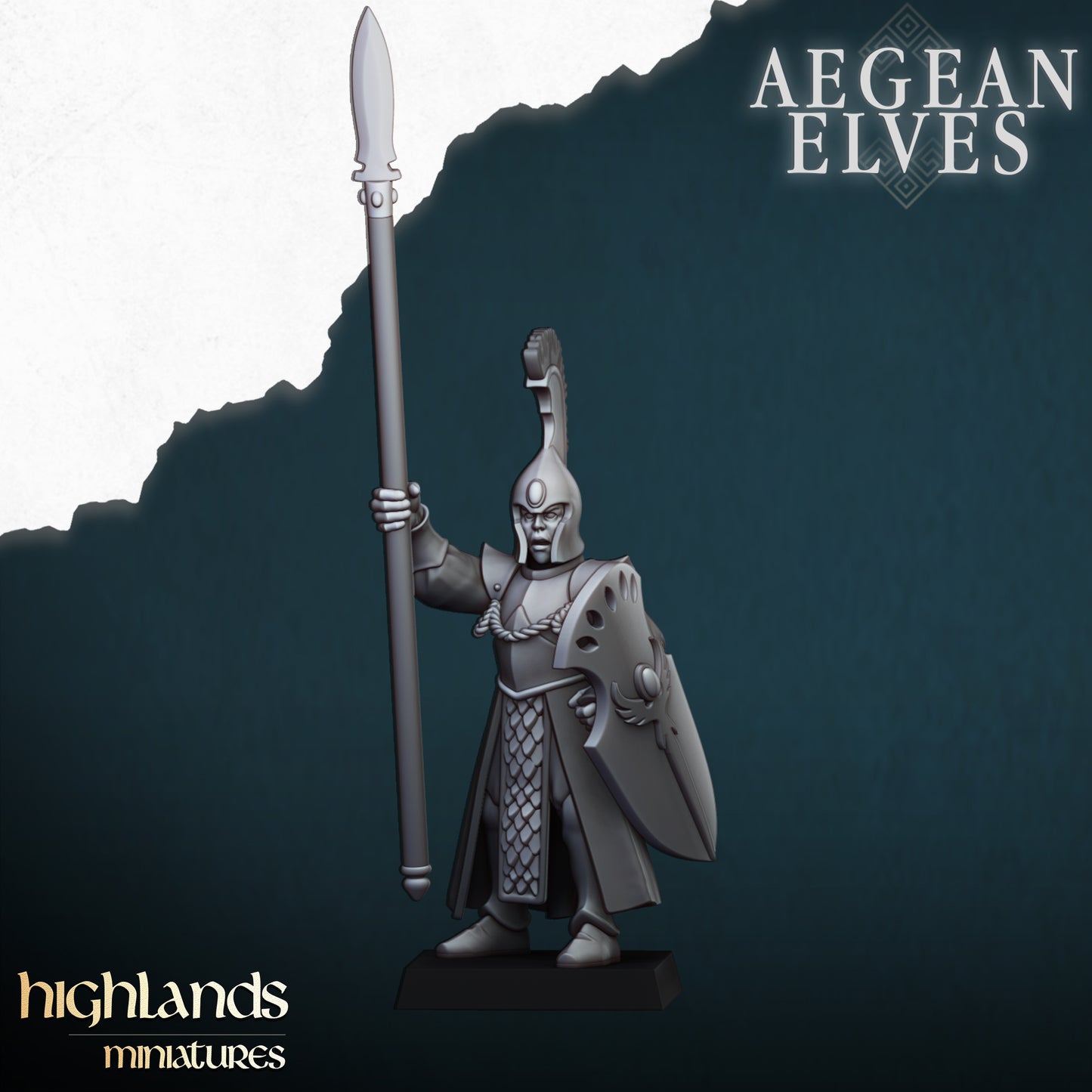 Elves Spearmen - Aegean Elves