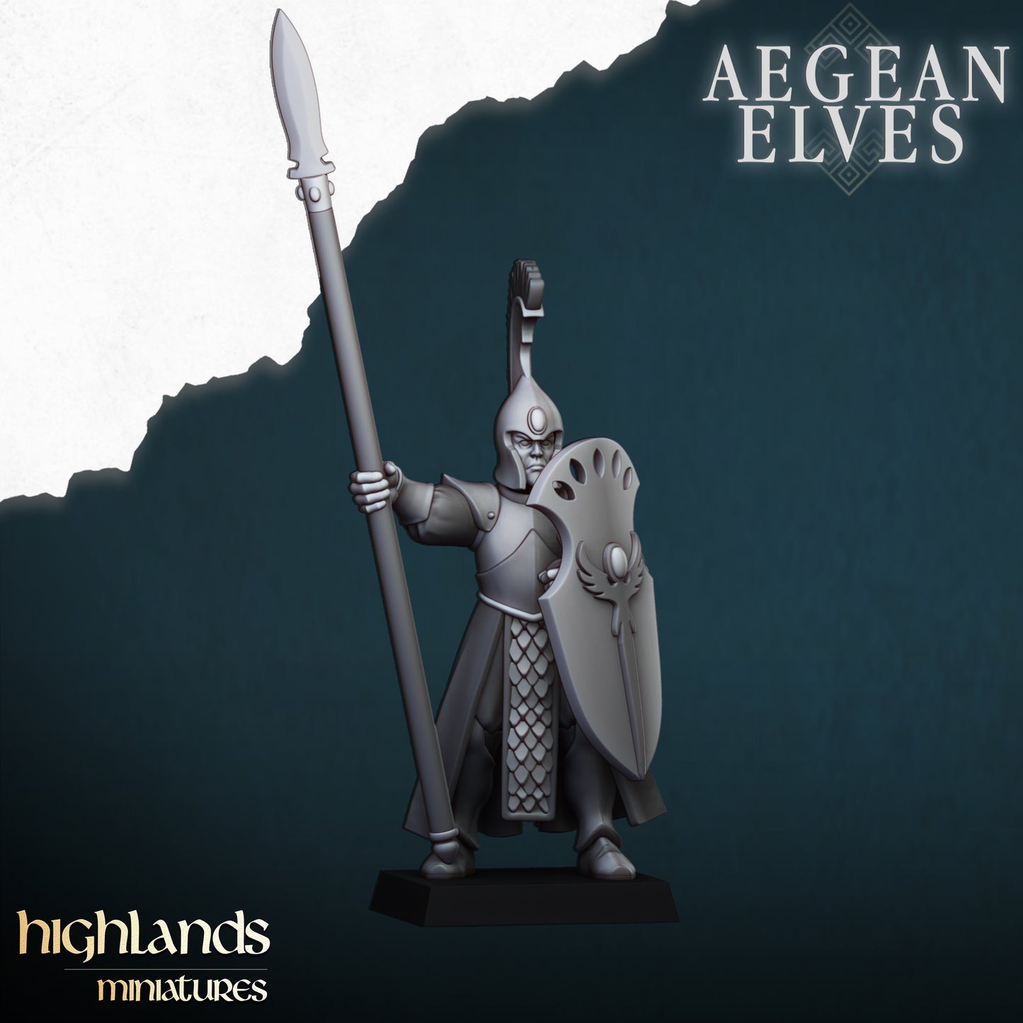 Elves Spearmen - Aegean Elves