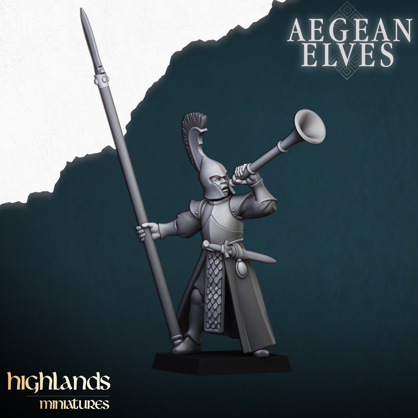 Elves Spearmen - Aegean Elves