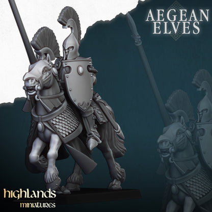 Mounted Lances - Aegean Elves