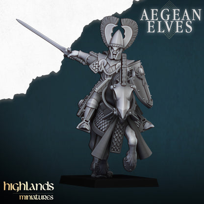 Mounted Lances - Aegean Elves