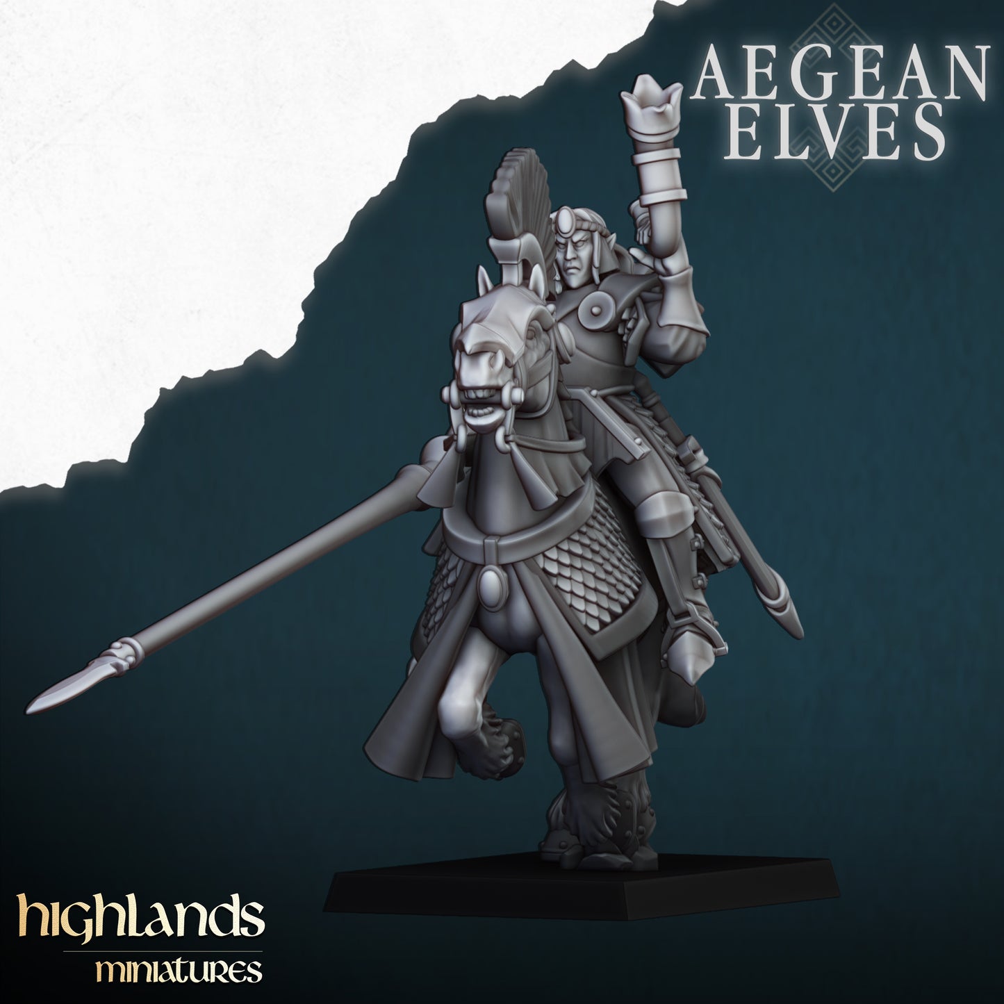 Mounted Lances - Aegean Elves