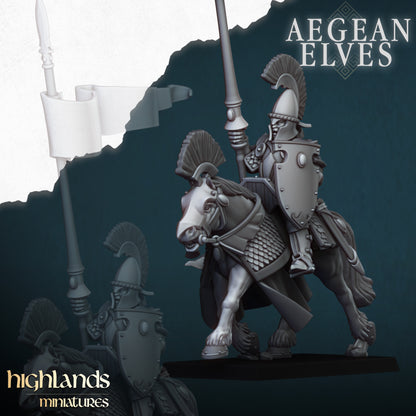 Mounted Lances - Aegean Elves