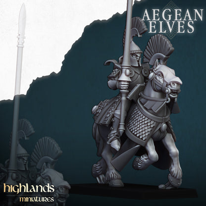 Mounted Lances - Aegean Elves