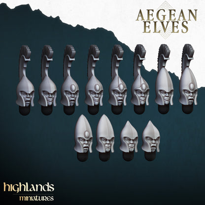 Elves Spearmen - Aegean Elves