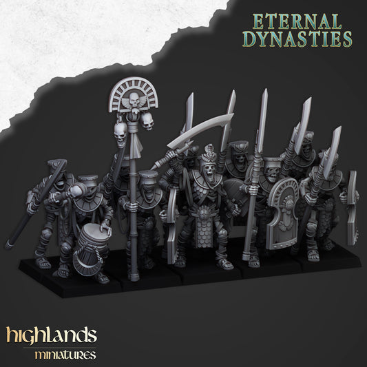 Ancient Guard with Halberds - Eternal Dynasties