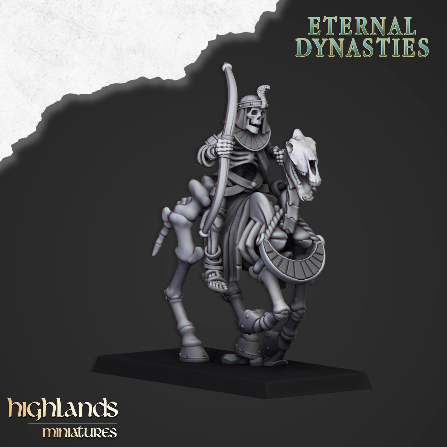 Ancient Skeletal Cavalry with Bows - Eternal Dynasties