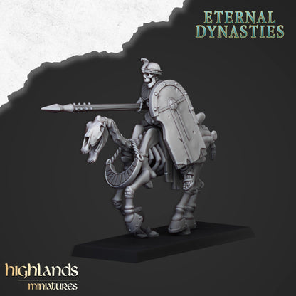 Ancient Skeletal Cavalry with Spears - Eternal Dynasties