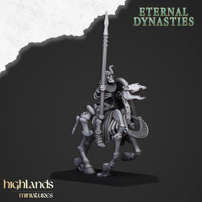 Ancient Skeletal Cavalry with Spears - Eternal Dynasties