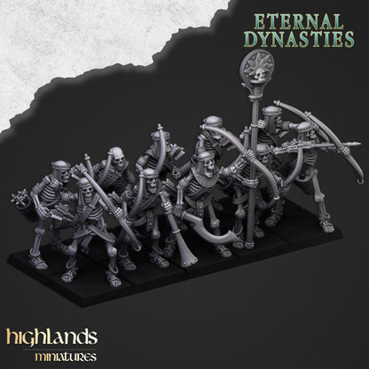 Ancient Skeletons with Bows - Eternal Dynasties