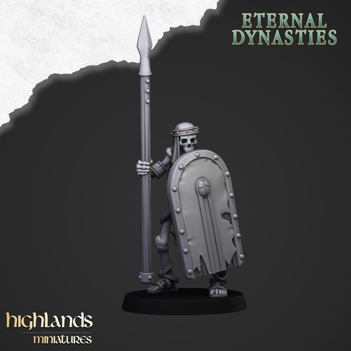 Ancient Skeletons with Spears - Eternal Dynasties