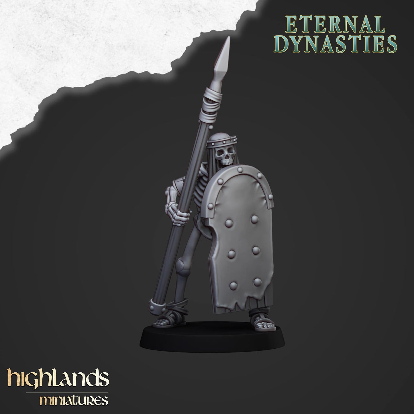 Ancient Skeletons with Spears - Eternal Dynasties