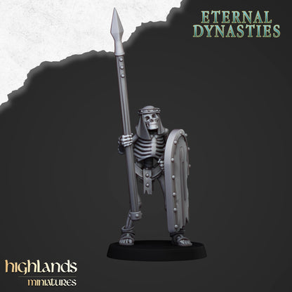 Ancient Skeletons with Spears - Eternal Dynasties