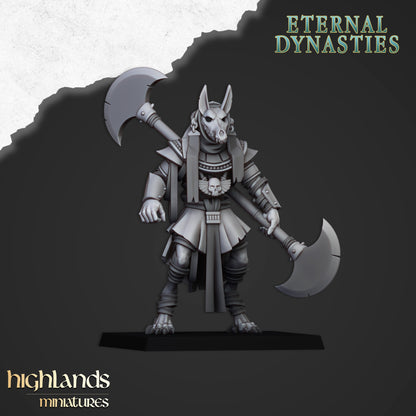 Anubis Guards with Heavy Weapons - Eternal Dynasties