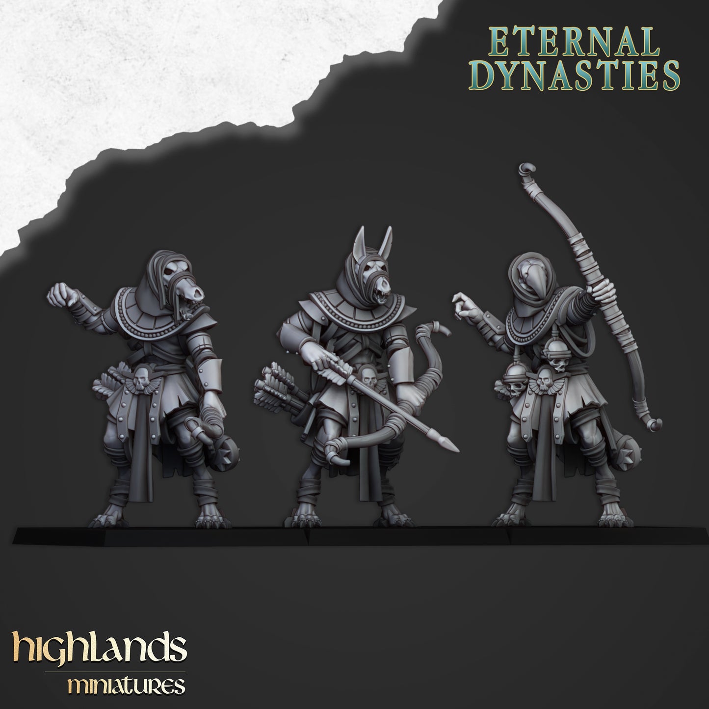 Anubis Guards with Heavy Bows - Eternal Dynasties