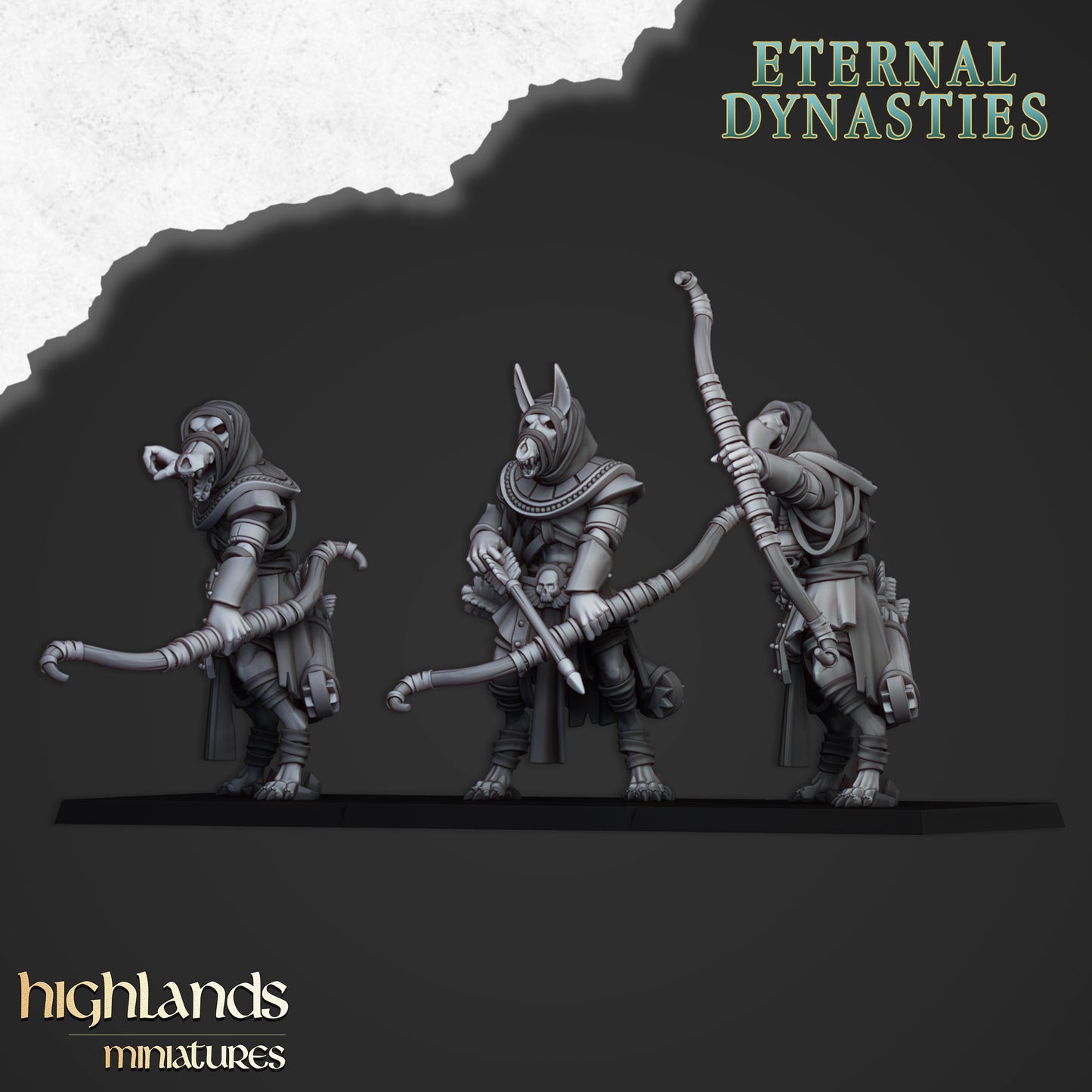 Anubis Guards with Heavy Bows - Eternal Dynasties