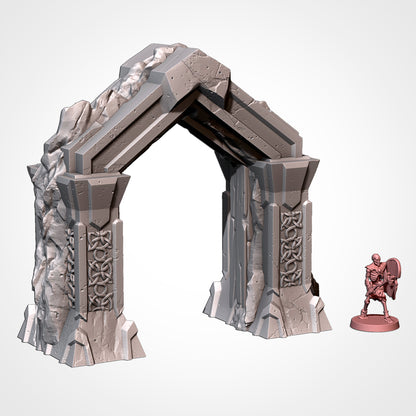 Dwarven Gateway Arch - Dwarfen Constructions