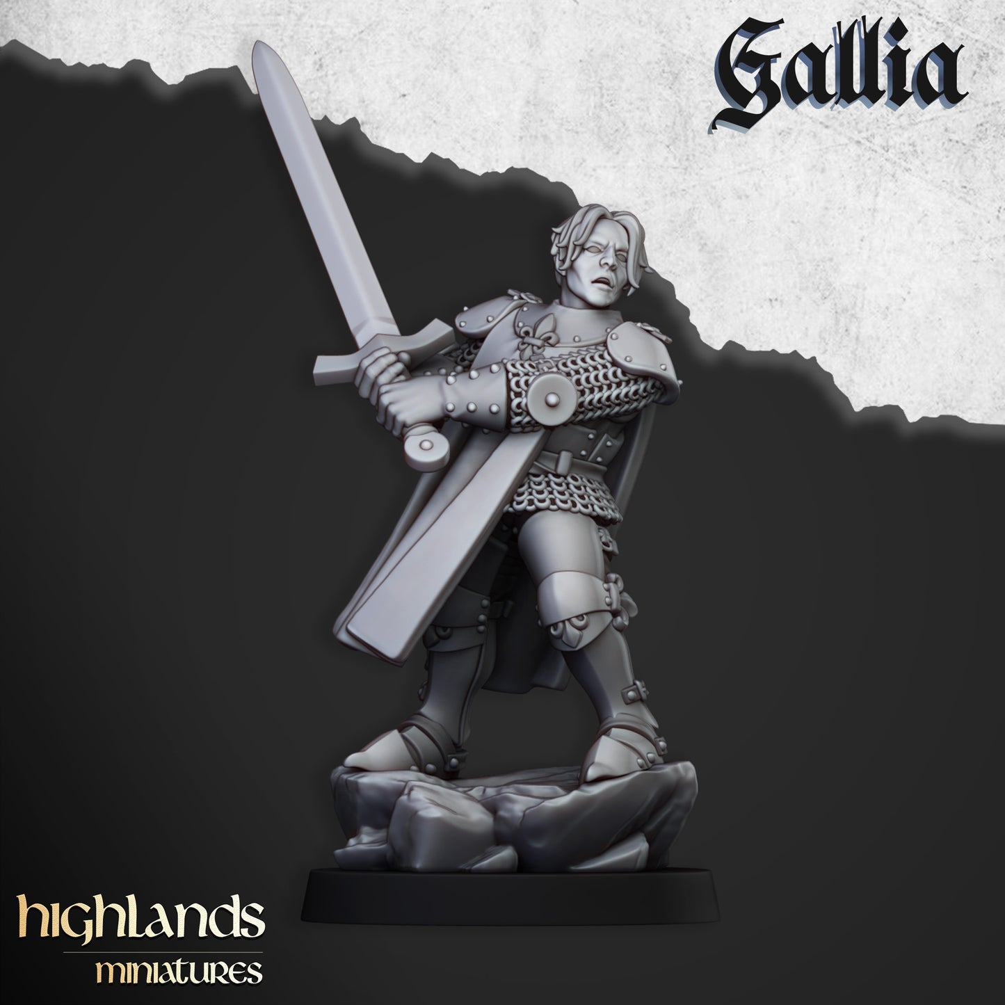 Baroness of Gallia (on foot/mounted) - Gallia