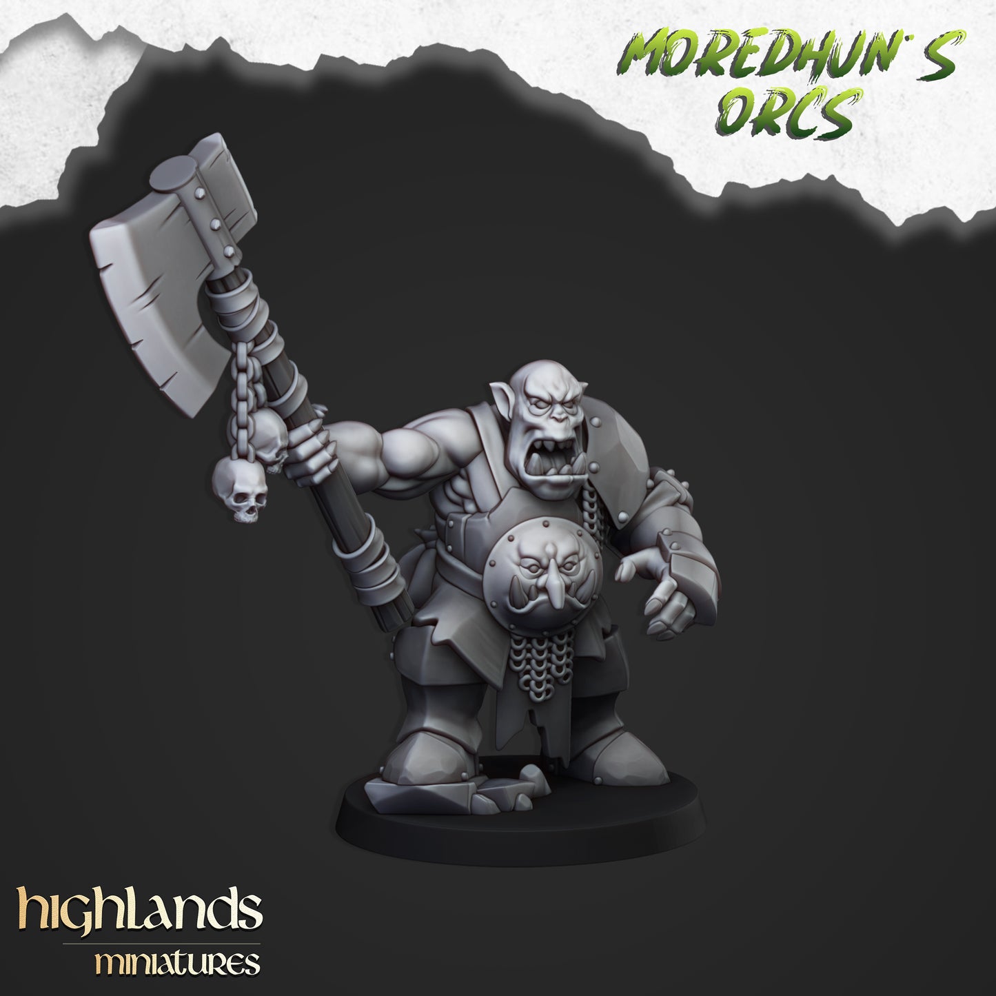 Borgok Skullcrusher - Moredhun's Orcs