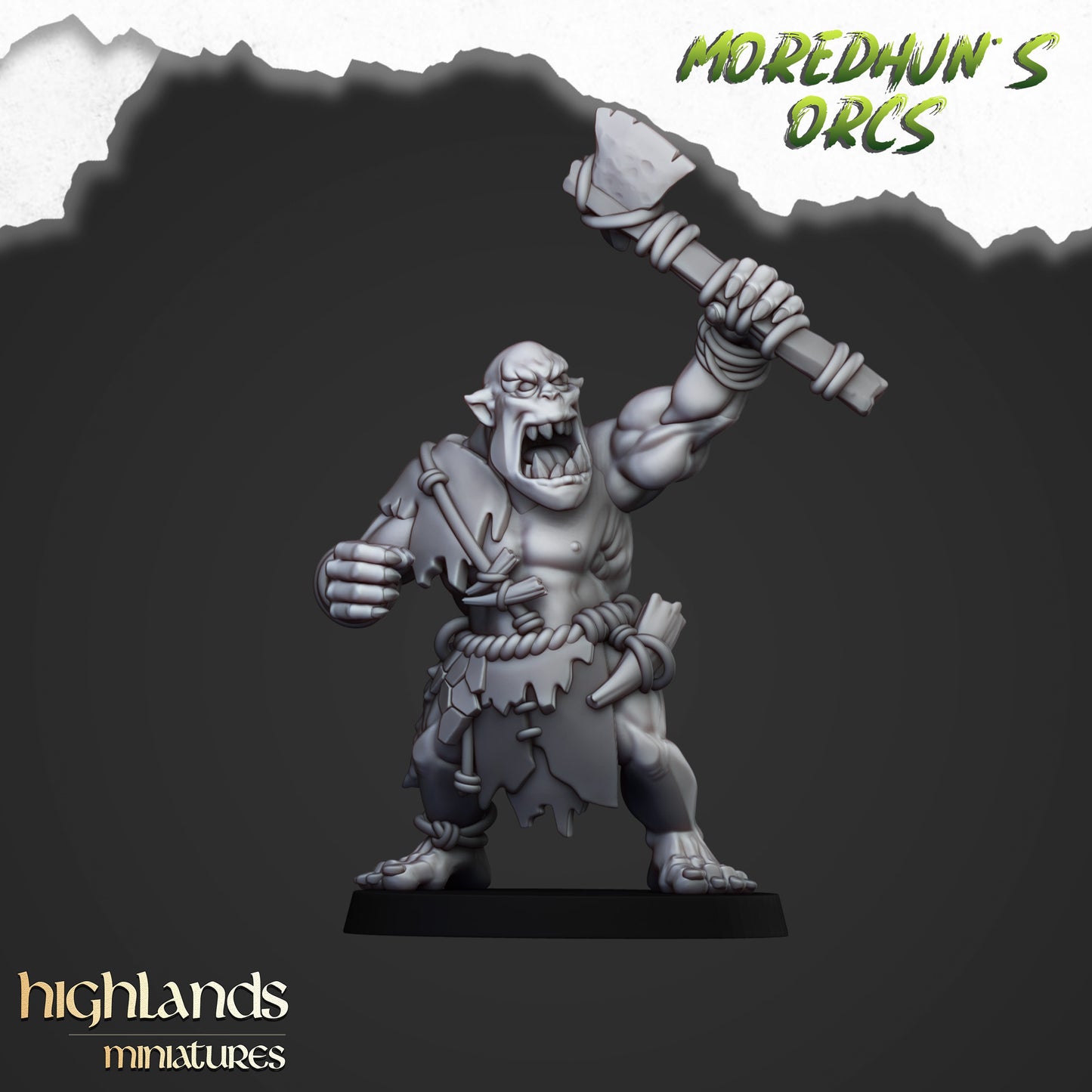 Cave Orcs (spears/bows/two 1h weapons)- Moredhun's Orcs