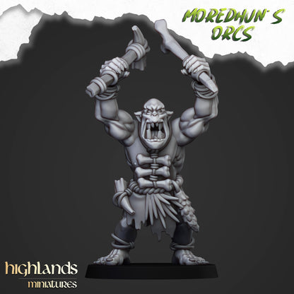 Cave Orcs (spears/bows/two 1h weapons)- Moredhun's Orcs