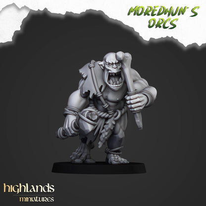 Cave Orcs (spears/bows/two 1h weapons)- Moredhun's Orcs