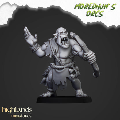 Cave Orcs (spears/bows/two 1h weapons)- Moredhun's Orcs