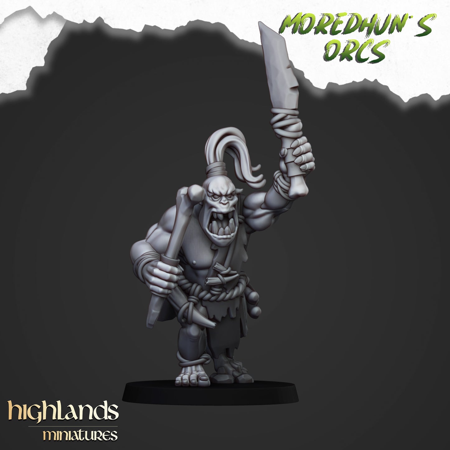 Cave Orcs (spears/bows/two 1h weapons)- Moredhun's Orcs