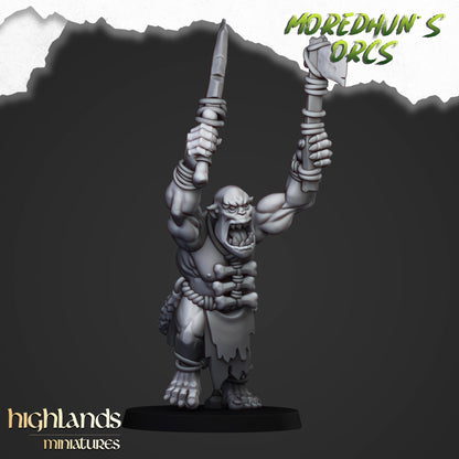 Cave Orcs (spears/bows/two 1h weapons)- Moredhun's Orcs