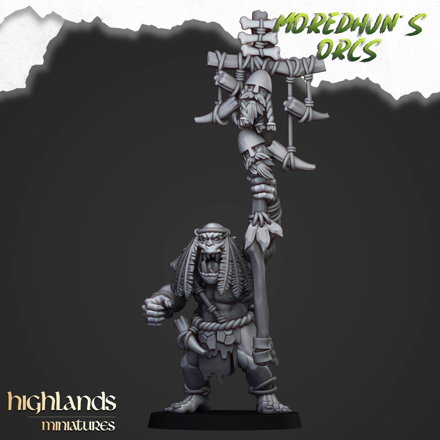 Cave Orcs (spears/bows/two 1h weapons)- Moredhun's Orcs