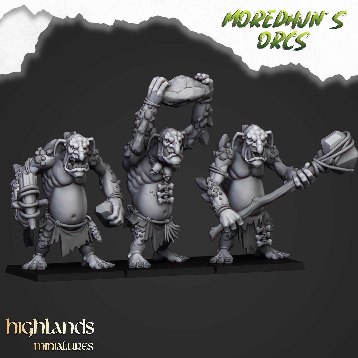 Cave Trolls - Moredhun's Orcs