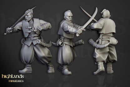 Harbor Cossacks with Swords - Harbor Cossacks