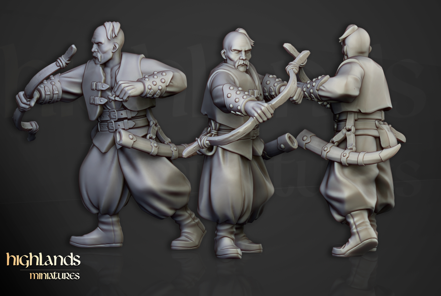 Harbor Cossacks with Bows - Harbor Cossacks