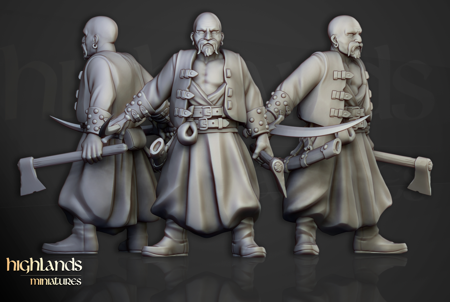 Harbor Cossacks with Swords - Harbor Cossacks