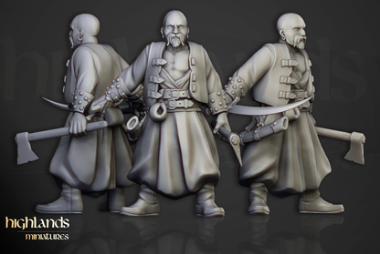 Harbor Cossacks with Swords - Harbor Cossacks