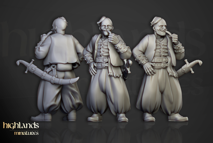 Harbor Cossacks with Swords - Harbor Cossacks