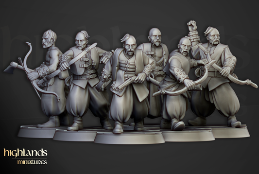 Harbor Cossacks with Bows - Harbor Cossacks