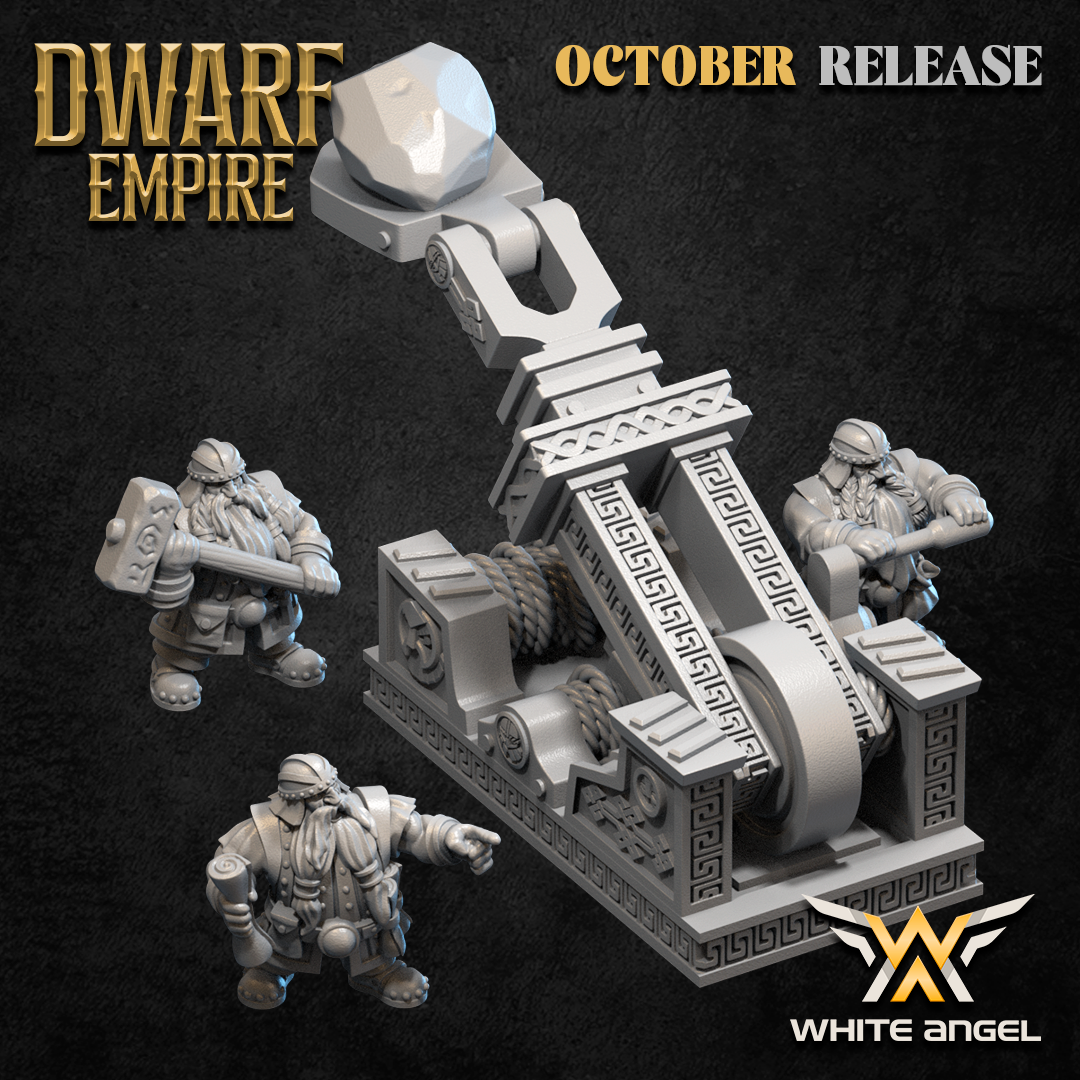 Dwarf Catapult - Dwarf Empire