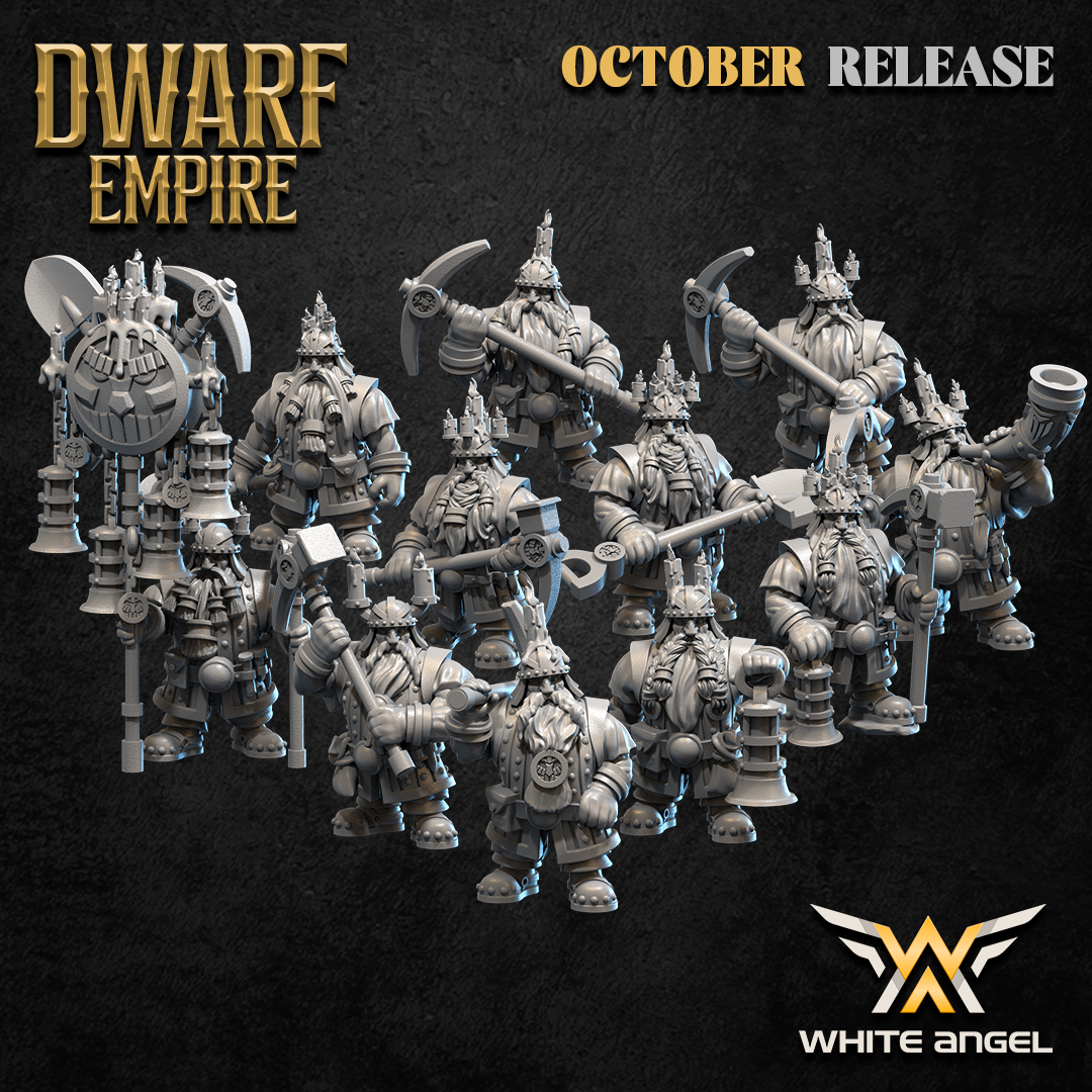 Dwarf Miners - Dwarf Empire