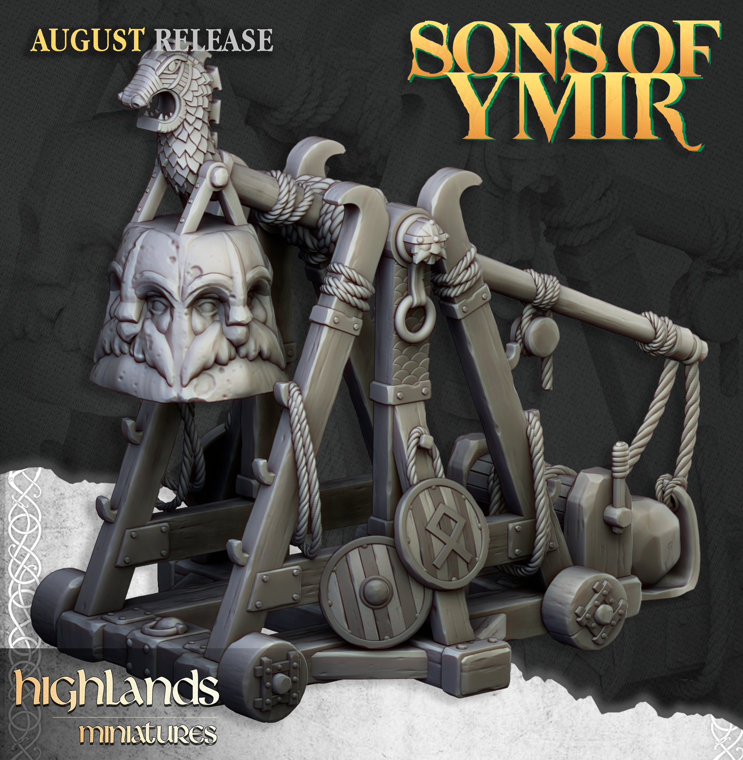 Dwarf Catapult - Old Siege Engines - Sons of Ymir