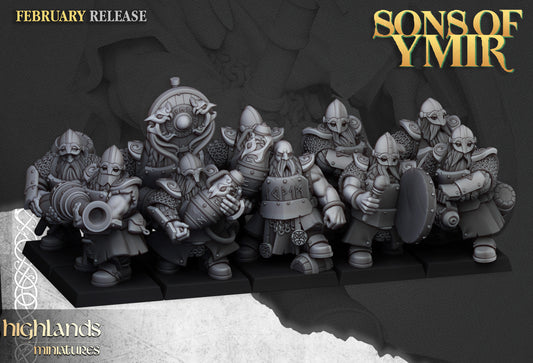 Dwarf Firespitters - Sons of Ymir