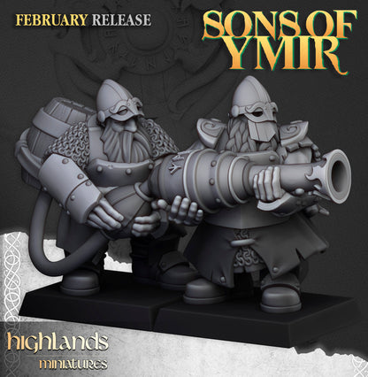 Dwarf Firespitters - Sons of Ymir