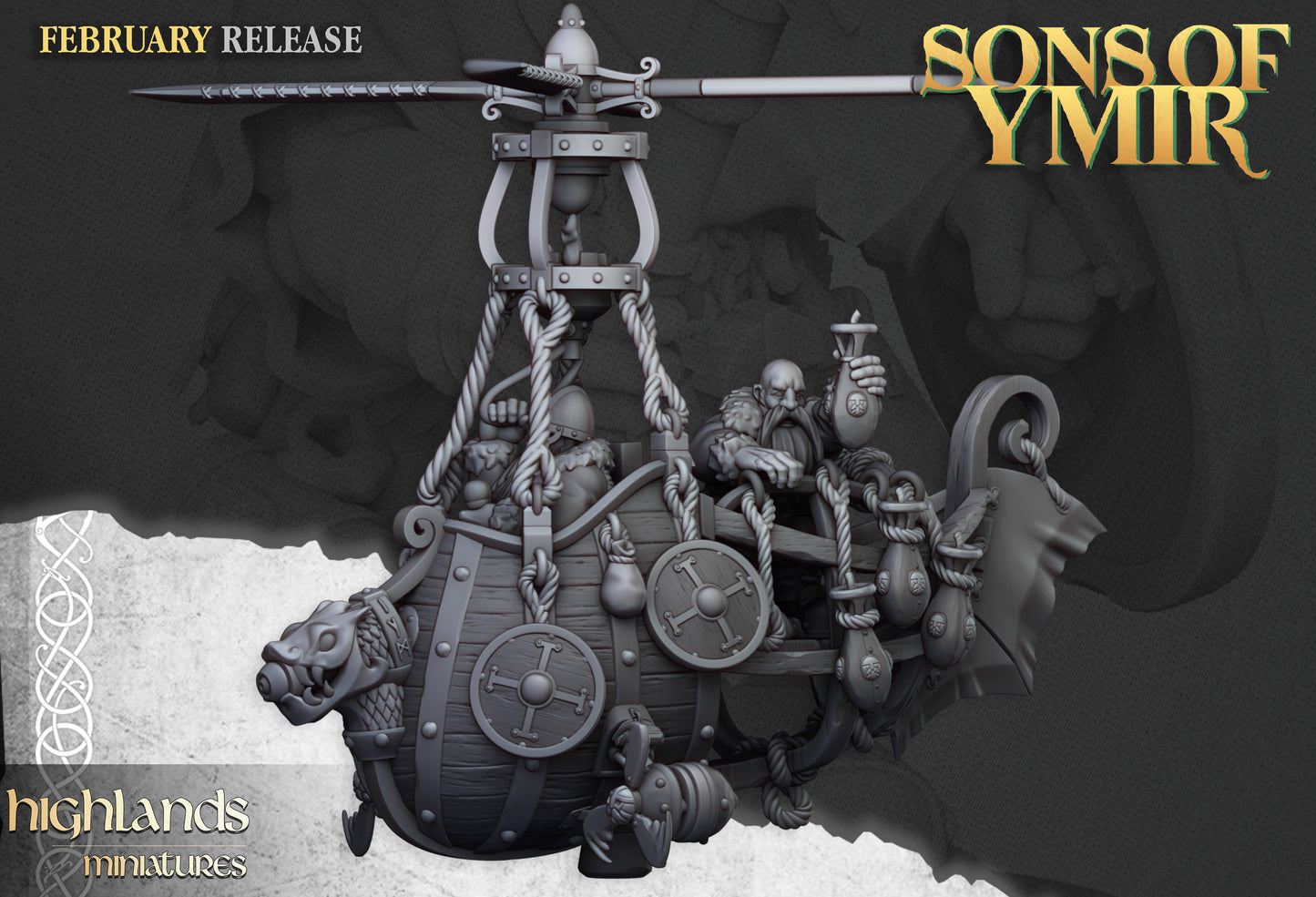 Dwarf Flying Machine - Bomber - Sons of Ymir