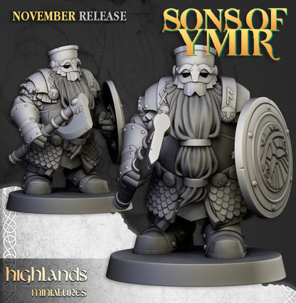 Dwarf Huscarls - Sons of Ymir