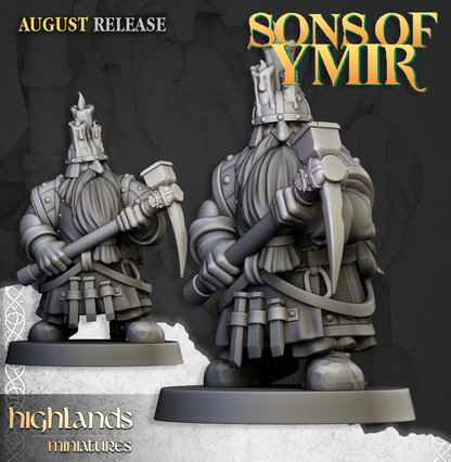 Dwarf Miners - Sons of Ymir